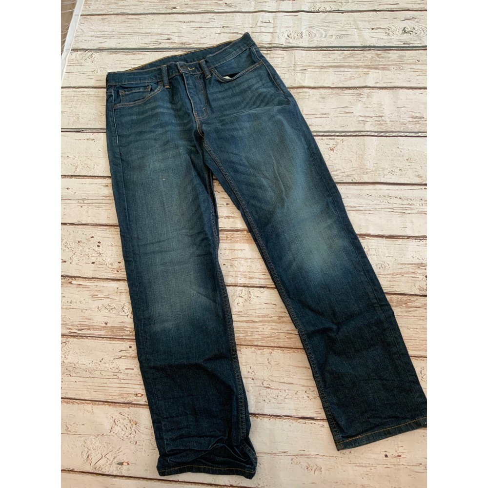 Levis 514 Straight Fit Mens Jeans Blue Medium Wash Denim W30 L30